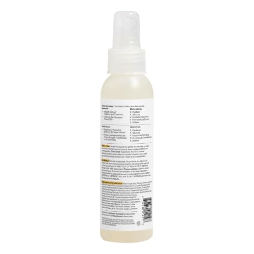 The Honest Company Hair Detangler, Citrus Vanilla Refresh, 4 fl oz | Leave-In Conditioner & Detangler Spray, 4 Fl Oz. Tear-Free, Hypoallergenic. Gentle For Baby's Sensitive Skin.