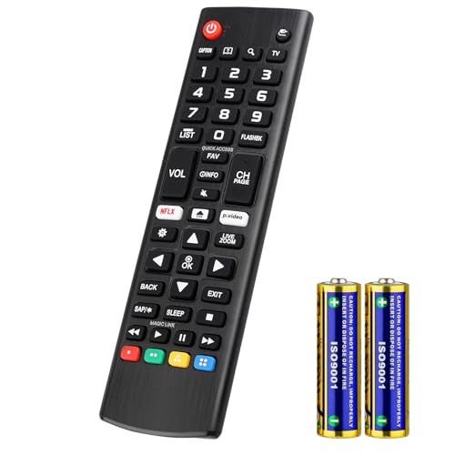 Universal for LG Smart TV Remote Control Replacement with Battery | for All LG OLED 3D Thinq TVs | 1‑Year Warranty | for AKB75095307 AKB75375604 AKB74915305 AK75675304 AKB76040302 AKB76037601