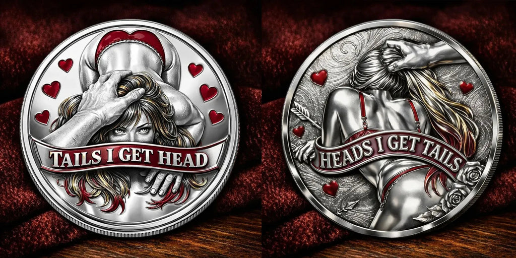 🌹Early Valentine Sale 60% OFF -❤️Heads I Get Tail / Tails I Get Head Commemorative Coin
