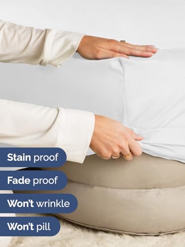 CGK Extra Deep Queen Single Fitted Sheet Only - White | Easily Fits 18 inch to 24 inch Mattress, Soft, Wrinkle Free, Breathable & Comfy, Extra Deep Pockets Hotel Luxury Fitted Sheet