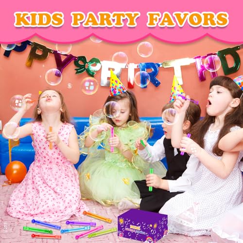 Halloween Bubbles Party Favors Supplies for Kids,20-300 Pack Mini Bubble Wand Toy for Toddler, Small Goodie Bag Stuffers Filler Treats Non Candy, Pinata Birthday Classroom Camping Gifts for Boys Girls