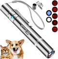 JANHER Cat Laser Pointer Toy, 3 Light Modes, 5 Fun Patterns, Interactive | Interactive pet toy for cats, dogs and birds, encouraging chase play, exercise and indoor fun with engaging light effects