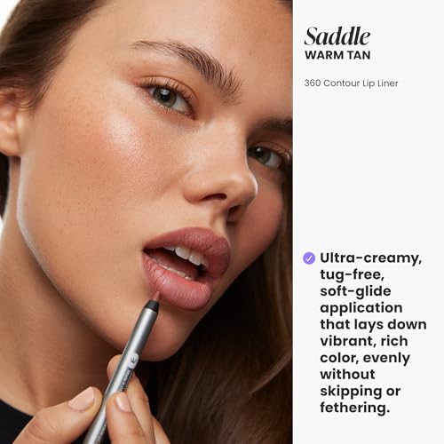 Wonderskin Lipliner Pencil - 360 Contour Lipliner, Longwear, Waterproof | Waterproof saddle lip liner, longwear formula glides on smoothly for precise definition and all-day lip contour.