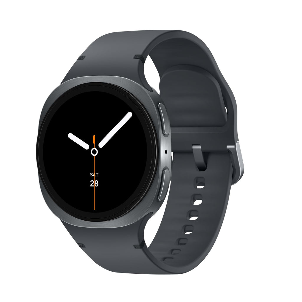 Samsung Galaxy Watch 8 40mm Bluetooth Smartwatch, Cushion Design, Quick Button, Sleep Coaching, Now Bar, Running Coach, Energy Score, Graphite [US Version, Amazon Exclusive 2Yr Warranty]