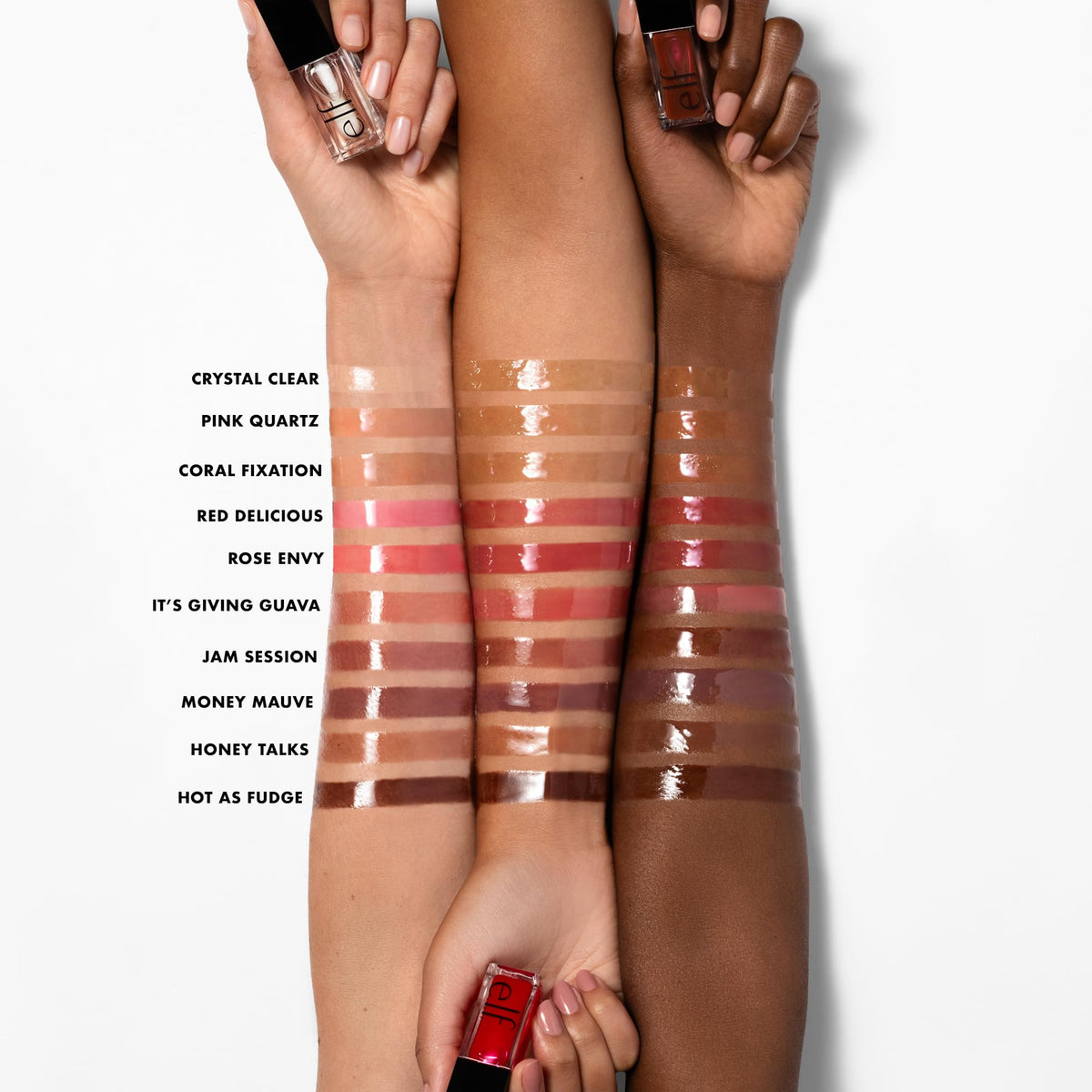 e.l.f. Glow Reviver Lip Oil, Tinted, Hydrating & Non-Sticky, Jam Session | High-Shine Tinted Lip Oil, Hydrating, Infused with Jojoba & Nourishing Oils, Glossy Formula, Vegan & Cruelty-Free