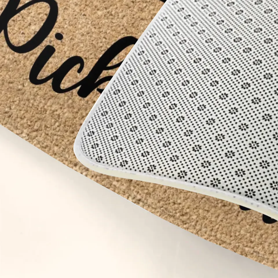 Personalized Pickleball Doll Couple Doormat - Gift Idea For Couple - Probably Playing Pickleball