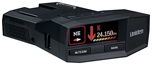 Uniden R8W (new Model) Extreme Long Range Laser/Radar Detector, 360° Awareness, Directional Arrows, Wi-Fi, Bluetooth, GPS, Real-Time Voice Alerts, Red Light & Speed Camera Alerts, R/TACH App