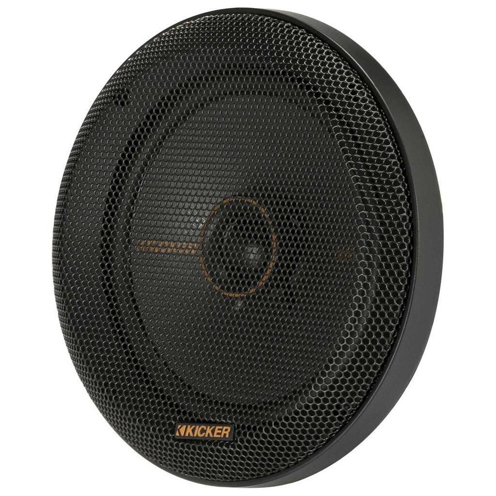 KICKER 51KSC6504 KS-Series 6.5" Coaxial Speakers with .75" tweeters, 4-Ohm, Pair