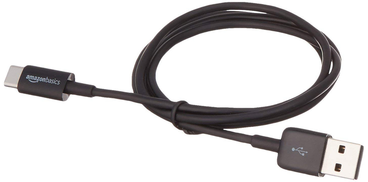 Amazon Basics USB-A to USB-C Fast Charger Cable, USB 2.0, 480Mbps Data Transfer Speed, USB-IF Certified, for Apple iPhone 16/15, iPad, Samsung Galaxy, Tablets, Car, 3ft, Black