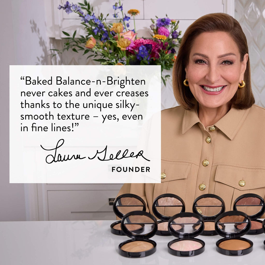 LAURA GELLER Baked Balance-n-Brighten Powder Foundation – Light