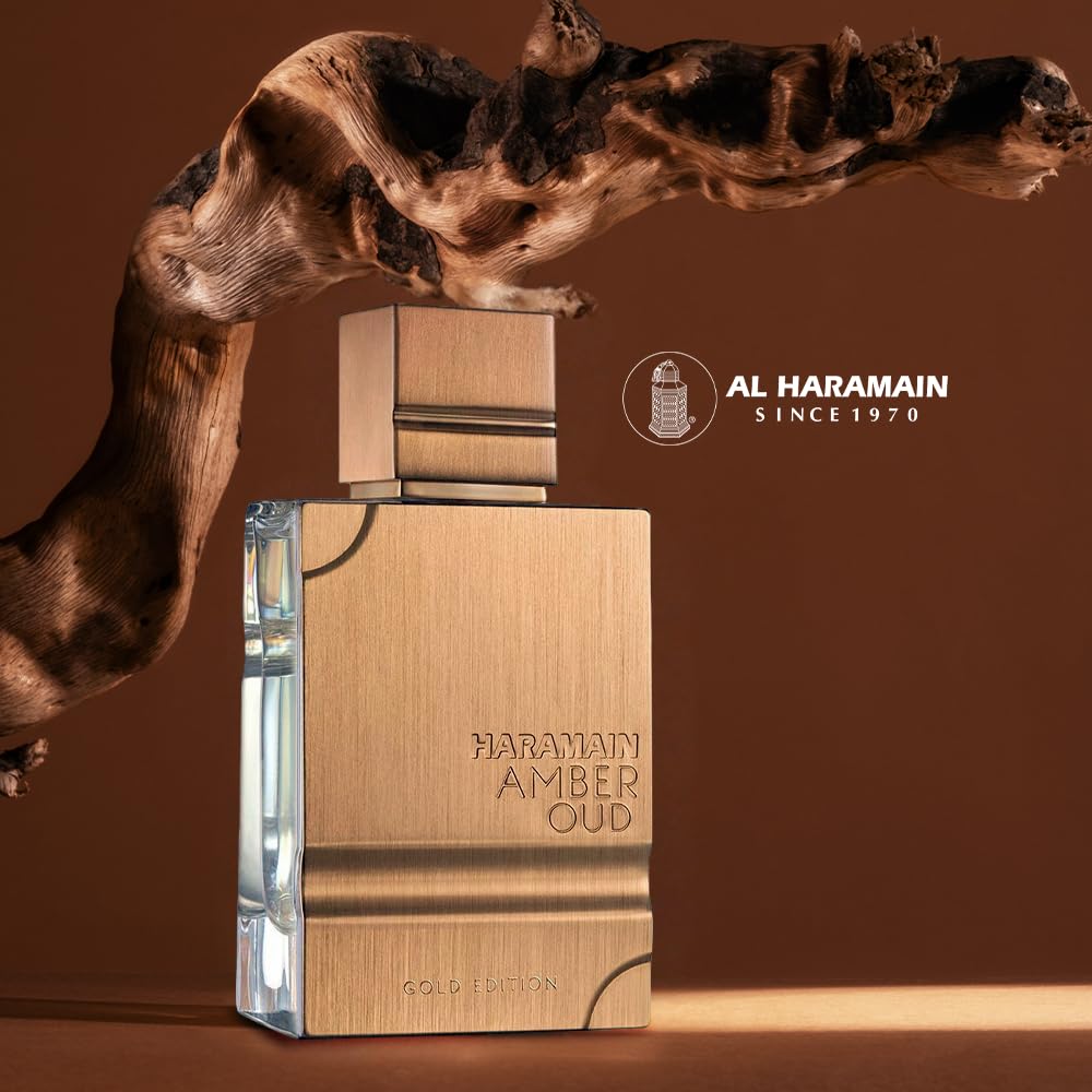 Al Haramain Amber Oud Arabic Long Lasting Perfume for Women & Men, 2 oz | Long Lasting Cologne for Men & Women with Bergamot, Green Notes, Melon, Pineapple & Vanilla, Sweet Gift for Adults