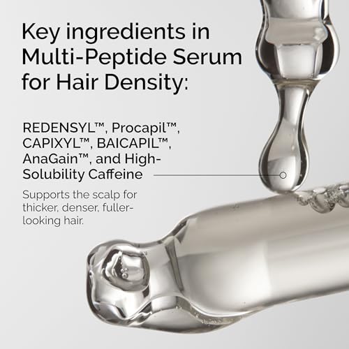 The Ordinary Multi-Peptide Serum for Hair Density, Peptide-Powered Formula for Thicker, Fuller Looking Hair