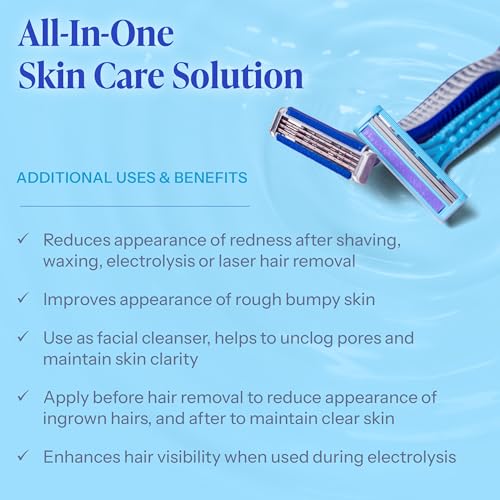 Tend Skin Solution for Razor Bumps and Ingrown Hair, 4 Oz | Solution for Unsightly Razor Burns, Post Shaving and Waxing Toner, Deodorant, Made in USA