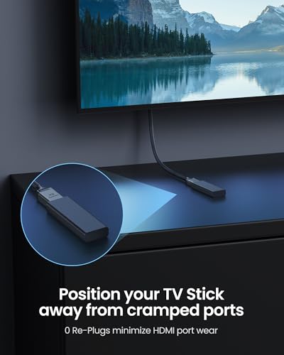 Silkland 8K HDMI Extension Cable 3.3FT HDMI Extender 2.1, 8K@60Hz 4K@120Hz