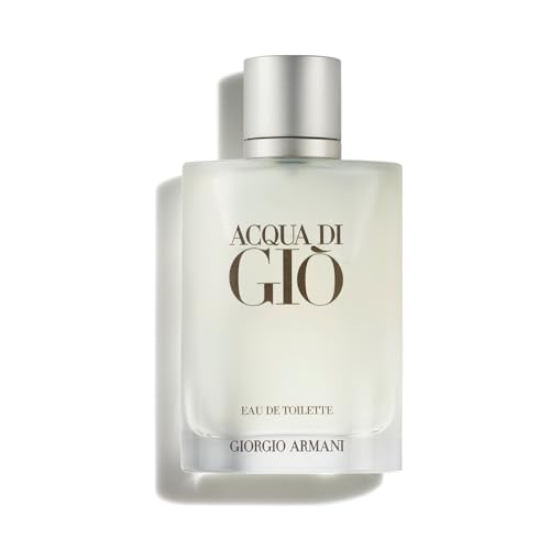 Armani Beauty Acqua di Giò Eau de Toilette - Fresh Aquatic Mens Cologne | Fragrance with Bergamot, Marine Notes & Cedarwood - Long Lasting Clean & Citrusy Mens Scent - Perfect for Everyday Wear