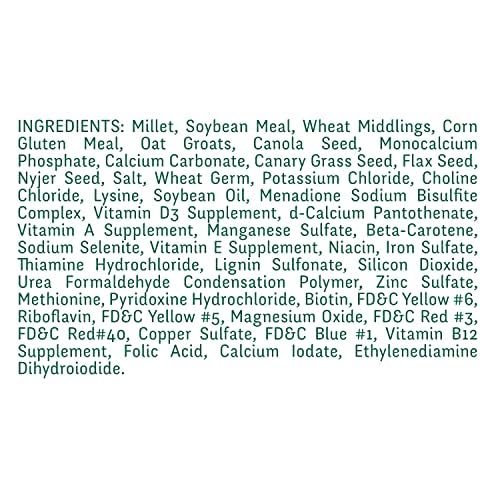 Wild Harvest Universal Blend Small Bird Food, 3 lbs | Daily Blend Of Seed & Veggie For Parakeets, Canaries, Finches & Small Birds, Vitamins & Minerals Support Skin & Feathers