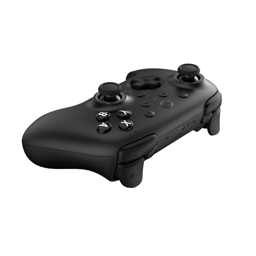8Bitdo Ultimate 2 Bluetooth Controller for Switch 2, Switch & Windows,Black | TMR Joysticks, Switchable Hall Effect/Tactile Triggers, Charging Dock, Vibration and Motion Control, 2 Pro-level back buttons