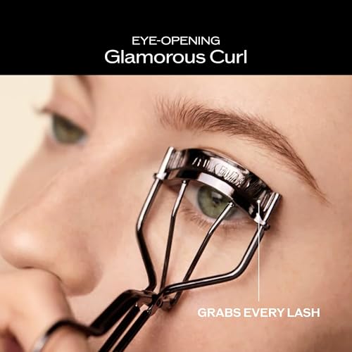 Shiseido Eyelash Curler - Crimps & Curls Lashes for Perfect, Eye-Framing Fringe - Gentle & Safe - Includes Replacement Pad