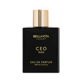 Bellavita Luxury CEO MAN Eau de Parfum | 100 ml (3.4 fl.oz.) | Perfume for Men | Mandarin, Lemon, Lavender, and Vetiver Notes | Long Lasting Men's Fragrance
