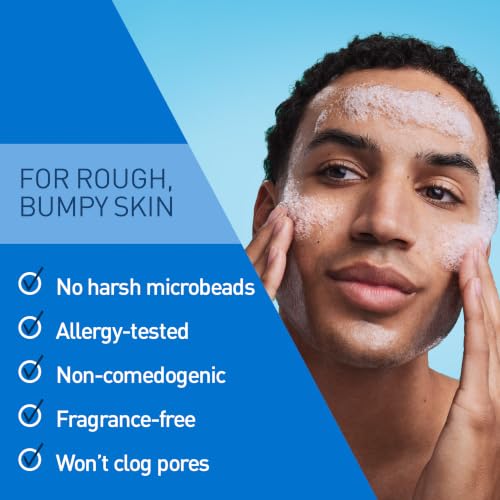 CeraVe Renewing Salicylic Acid Cleanser, Gentle Exfoliating Face Wash, 16oz | Skin Care with Hyaluronic Acid & Niacinamide, Facial Cleanser, Face Cleanser, Ceramides, Fragrance Free, Non-Comedogenic