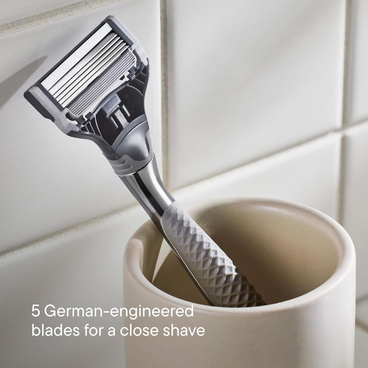 Harry's Original Razor Blades for Men - 10 Count | Premium Razor Blade Refill Cartridges - German Engineered
