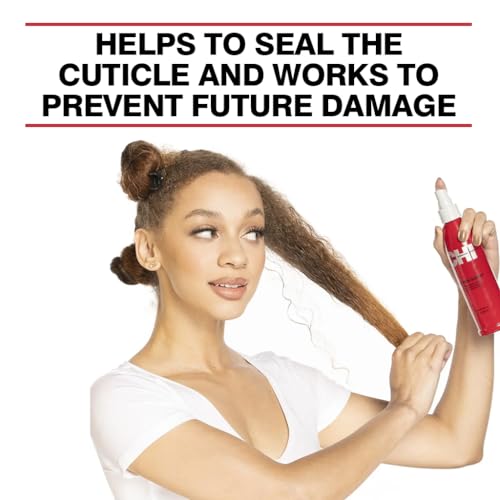 CHI 44 Iron Guard Thermal Protection Spray for Hair, 2 Oz | Heat Damage Shield with Ceramic Minerals, Lightweight Styling Spray, Frizz Control & Shine Enhancer