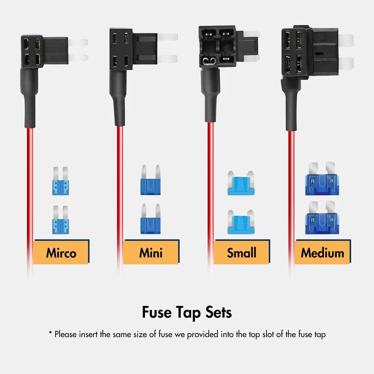 WOLFBOX 4A USB C Dash Cam Hardwire Kit 11.48ft Total, 24/7 Parking Monitor | For WOLFBOX 4A USB-C Dash Cams, Converting 12V-24V to 5V, Battery Drain Protection