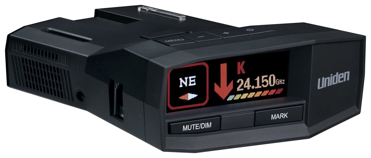 Uniden R8W (new Model) Extreme Long Range Laser/Radar Detector, 360° Awareness, Directional Arrows, Wi-Fi, Bluetooth, GPS, Real-Time Voice Alerts, Red Light & Speed Camera Alerts, R/TACH App