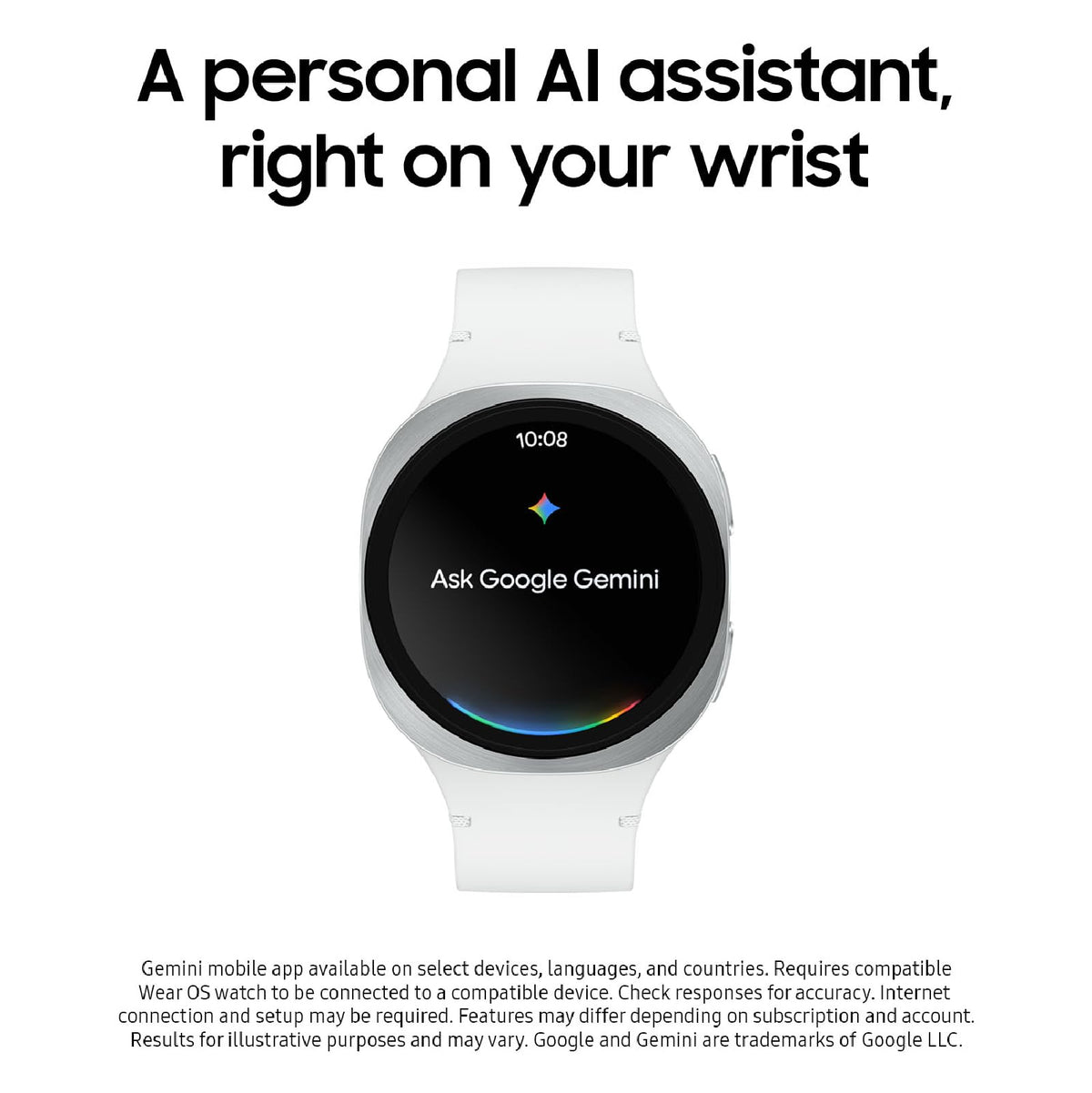 Samsung Galaxy Watch 8 40mm Bluetooth Smartwatch, Cushion Design, Quick Button, Sleep Coaching, Now Bar, Running Coach, Energy Score, Graphite [US Version, Amazon Exclusive 2Yr Warranty]