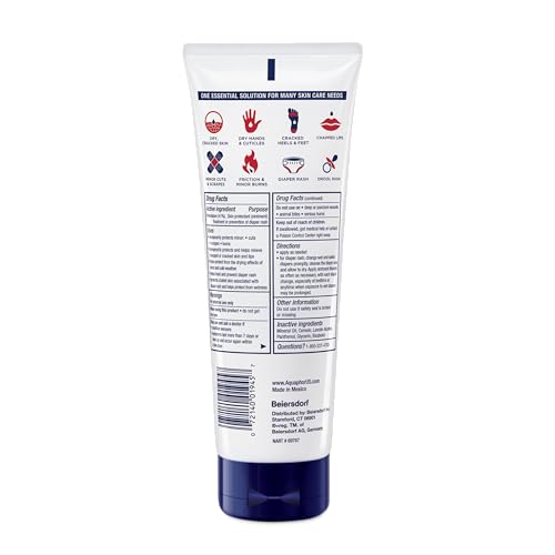 Aquaphor Advanced Therapy Healing Ointment, Skin Protectant, 7 OZ | Clinically Proven Skin Protectant Moisturizer for Cracked, Irritated or Dry Skin Relief, Dye and Fragrance Free