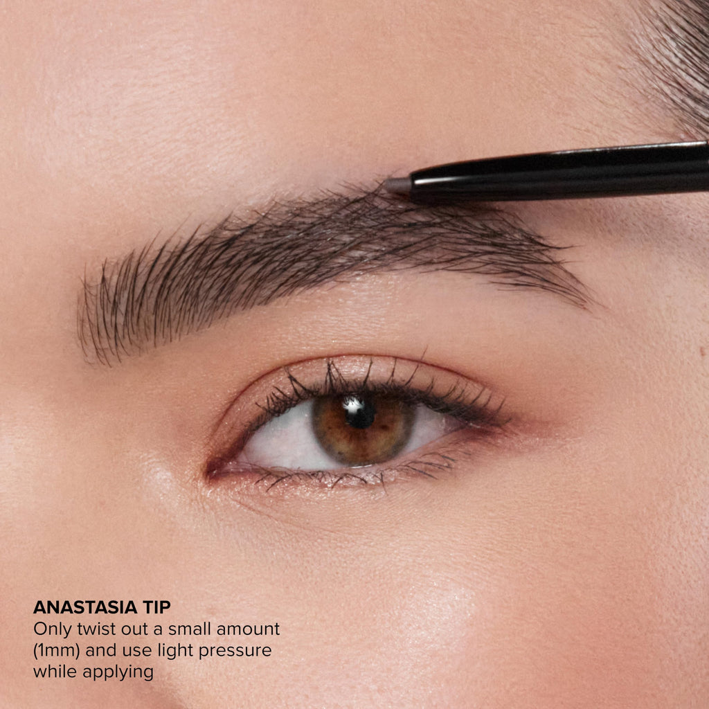 Anastasia Beverly Hills - Brow Wiz Ultra-Slim Precision Eyebrow Pencil | Precision Tip For Defined Brows, Natural Hair-Like Finish, High-Pigment, Long-Lasting Formula, Built-In Spoolie.
