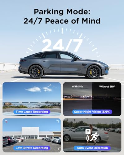 VIOFO A229 Plus Dash Cam Front and Rear, 2K Dual STARVIS 2 Sensors & HDR | 1440P+1440P Car Dash Camera, 5GHz Wi-Fi, Smart Voice Control, Ultra-Precise GPS, Built-in Supercapacitor, 24H Parking Modes