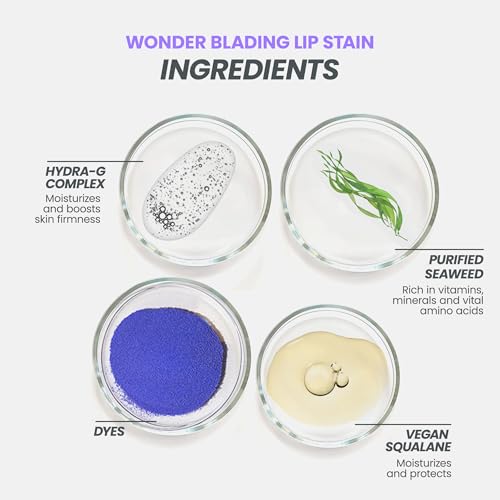 Wonderskin Lip Stain – Long Lasting, Waterproof, Lip Tint Peel Off Masque | Transfer-proof nude lip tint with comfortable all-day wear for natural-looking lips from day to night.