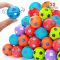 32PCS Fidget Spinner Soccer Balls Halloween Party Favors for Kids 4-8 8-12 | Halloween Goodie Bag Stuffers Non Candy Treats Classroom Treasure Toys Carnival Prize Bulk Pinata Filler Birthday Trinket