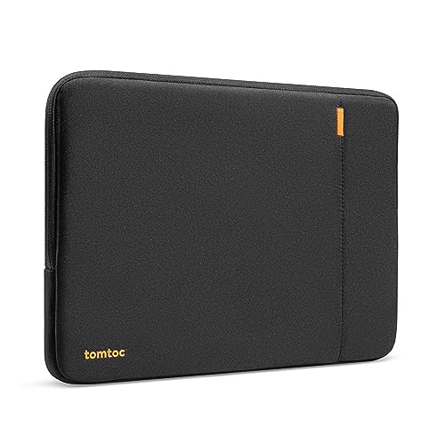 tomtoc 360° Protective Laptop Sleeve for 14-inch MacBook Pro M5 Pro/Max | 2026 A3426 A3427 A3434 M4/M3/M2/M1 A3112 A3401 A3185, Water-Resistant Laptop Case Bag Fits Dell XPS 14 & 13.8" Surface Laptop
