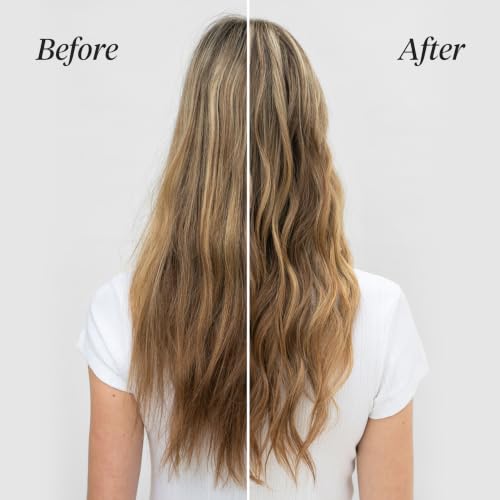 Kitsch Smoothing Air Dry Cream – With Castor Oil & Coconut Oil - 5.3 oz | Frizz Control Hair Care Product – Lightweight Hair Styling Products – Enhances Natural Hair Texture Appearance