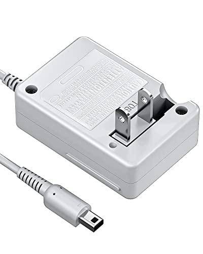 VOYEE 3DS Charger, Compatible with Nintendo 3DS/DSi/2DS, 100-240V Adapter | Wall Plug, 3.5ft Cord, Automatic Voltage Regulation