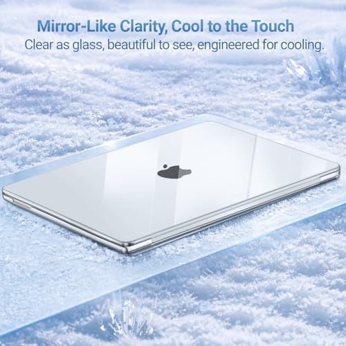 MOSISO Compatible with MacBook Neo Case 13 inch 2026 A3404 A18 Pro Chip | 4 in 1 Kit Precision Fit Crack & Scratch Resistant Protective Hard Shell Case Cover, Crystal Clear