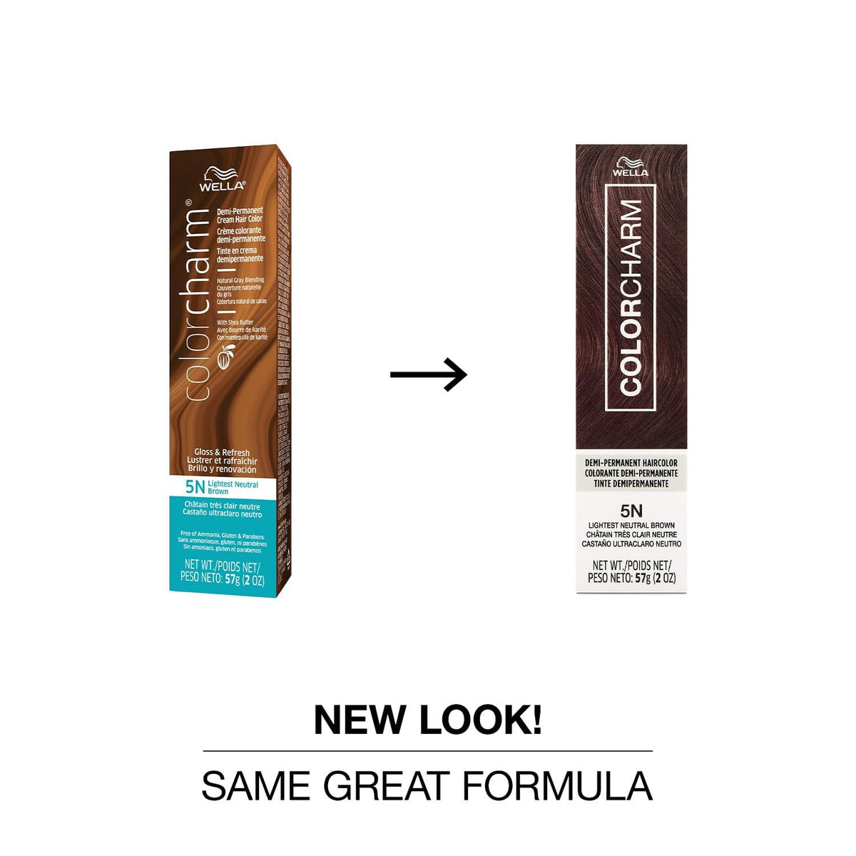 COLORCHARM Demi Permanent Hair Color - Gloss, Refresh & Tone - 2 Fl Oz | Shea Butter | Free of ammonia, gluten, parabens, and animal-derived ingredients.