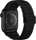 Lerobo Stretchy Nylon Band Compatible with Apple Watch Bands for Women Men | Soft Solo Loop Sport Strap for iWatch Series 12 11 10 9 8 7 6 5 4 3 2 1 SE Ultra 38/40/41/42/44/45/46/49mm, Breathable