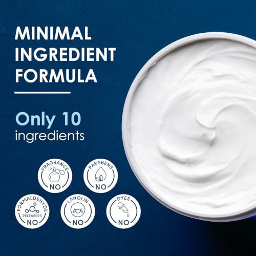 Vanicream Moisturizing Cream, Body & Face Moisturizer, 16 Oz Pump Dispenser | Formulated without Common Irritants for Sensitive Skin, Restores Moisture and Soothes Irritated, Cracked or Itchy Skin