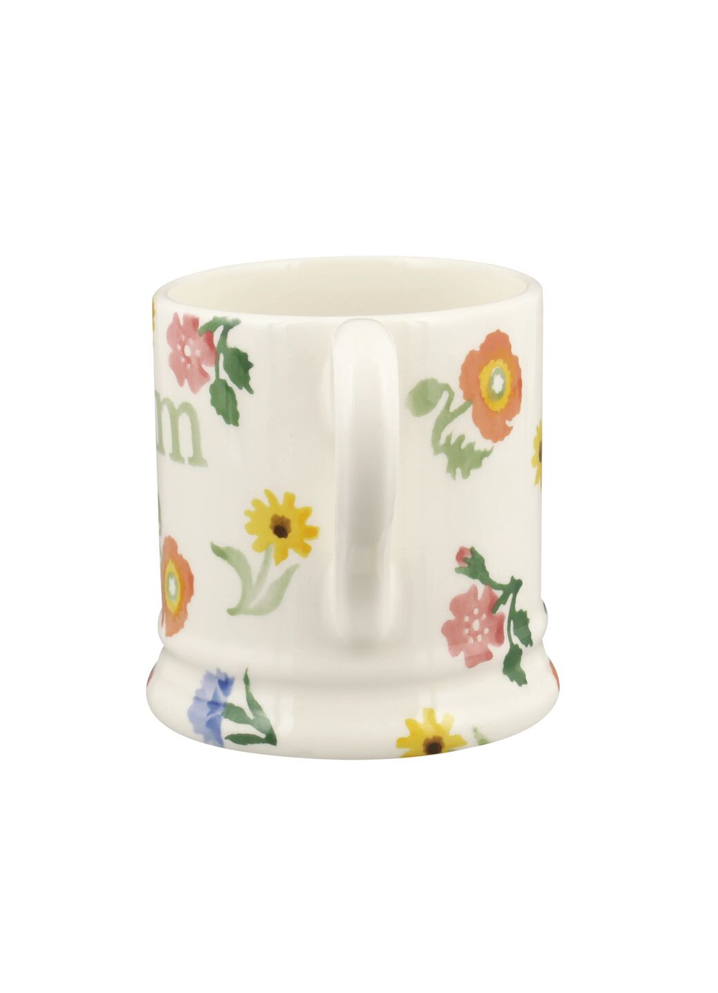 Poppies & Pinks Mum 1/2 Pint Mug
