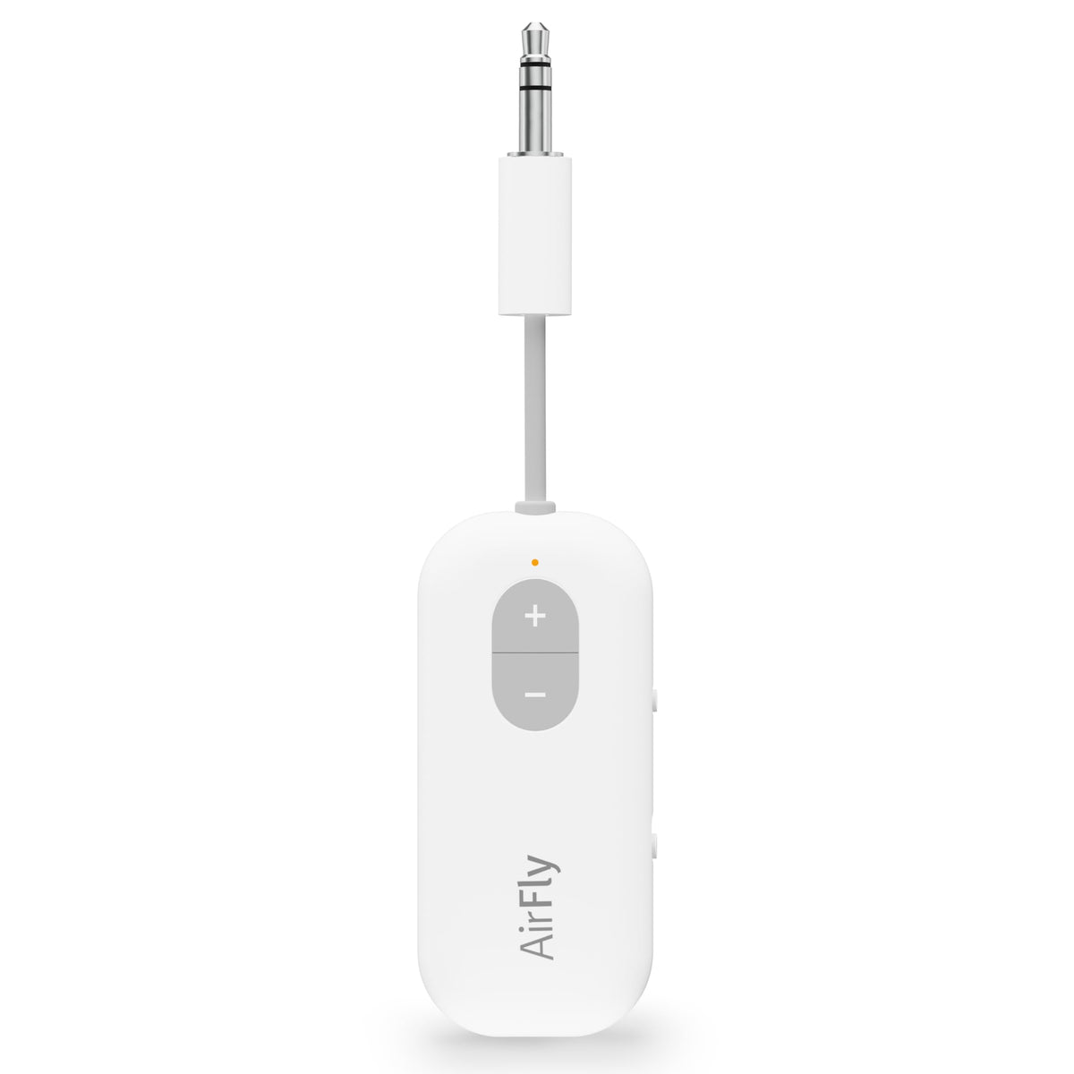 Twelve South AirFly SE, Bluetooth Wireless Audio Transmitter Adapter, White | Bluetooth Adapter for AirPods/Headphones, 20+ Hr Battery, Works with 3.5mm aux Jacks on Airplanes, TVs, Gym Equipment, Travel