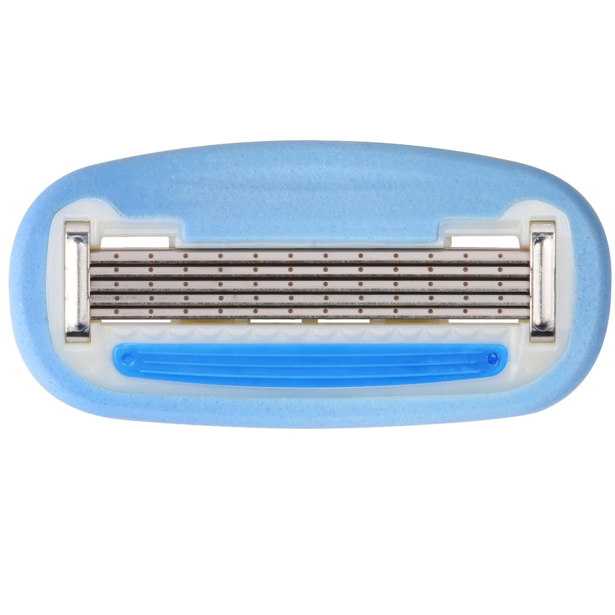 Amazon Basics 5-Blade Extra Smooth Razor for Women with Moisturizing Strips, Handle, 2 Cartridge Refills & Shower Holder (Previously Solimo)