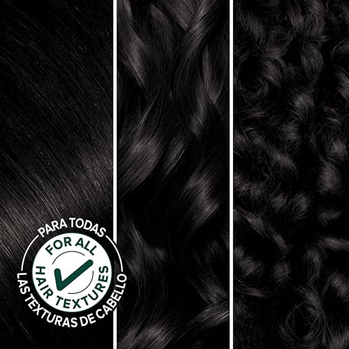 Garnier Nutrisse Ultra Crème Hair Color, 10 Black, 1 Count | Permanent Hair Dye with 100% Gray Coverage, 5-Fruit Oil Nourishing System, Rich, Vibrant Color, Vegan & Cruelty Free