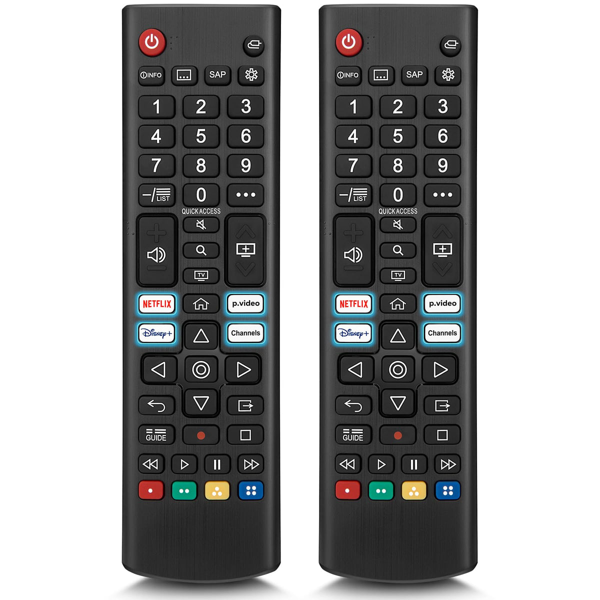 Universal for LG Smart TV Remote Control Replacement (Pack of 2)