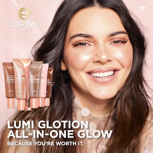 L'Oreal Paris Makeup True Match Lumi Glotion, 903 Medium, 1.35 fl oz | Natural Glow Enhancer, Illuminator Highlighter, Bronzing Drops For a Sun-Kissed Glow For Face and Body
