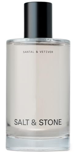 Salt & Stone Hair & Body Mist for Women & Men, Santal & Vetiver 3.4 fl oz | Body & Hair Mist, Warm & Woody Scented Body Spray, Gender Neutral Fragrance with Glycerin & Red Algae, Vegan, Paraben-Free