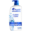 Head & Shoulders Classic Clean Anti-Dandruff Shampoo, 72-Hour Dandruff Protection, 1% Pyrithione Zinc, 28.2 fl oz