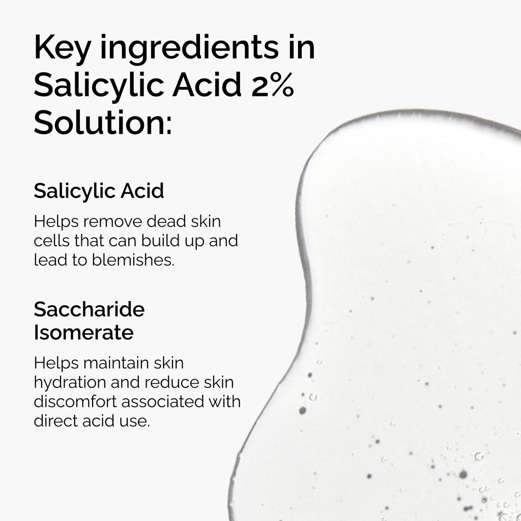 The Ordinary Salicylic Acid 2% Solution, Acne-Fighting Serum for Blemish-Prone Skin